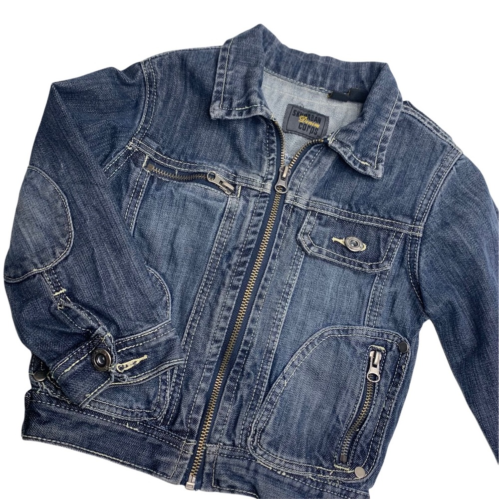 2-3T jean jacket. Dark wash